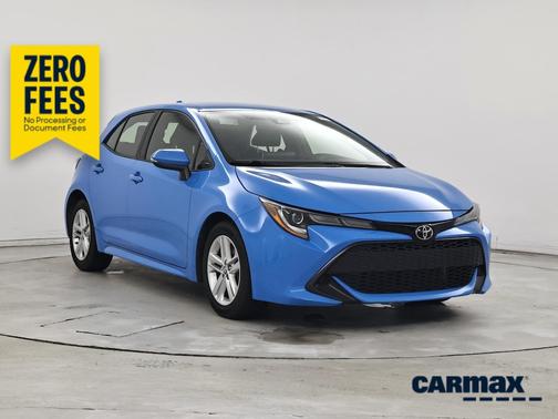 Blue 2019 Toyota Corolla Hatchback SE