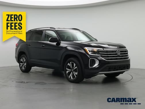 Black 2024 Volkswagen Atlas SE