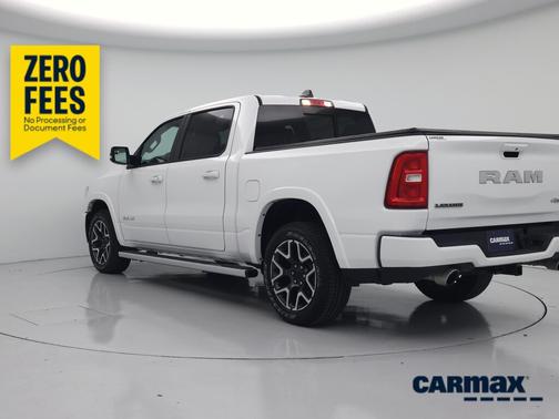 White 2025 RAM 1500 Laramie