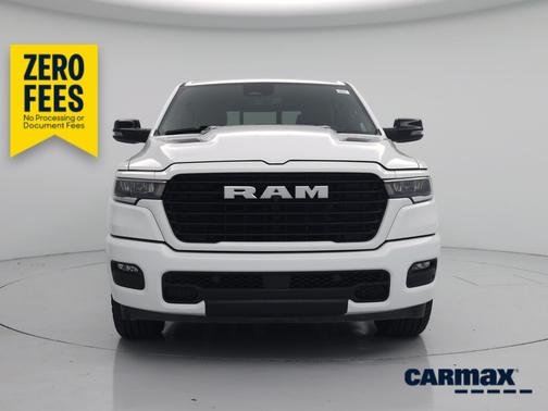 White 2025 RAM 1500 Laramie