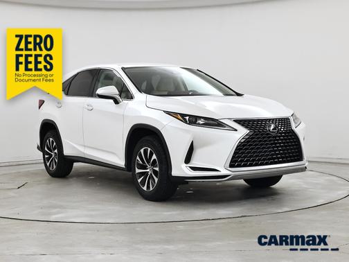 White 2021 Lexus RX 350