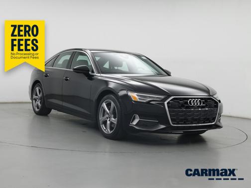 Black 2024 Audi A6 Premium Plus