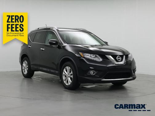 Black 2015 Nissan Rogue SV