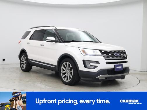 White 2017 Ford Explorer Limited