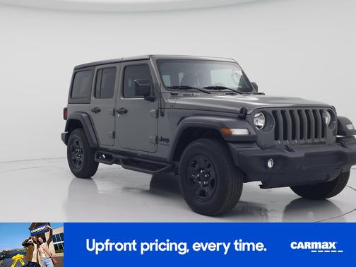 Gray 2022 Jeep Wrangler Unlimited Sport