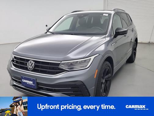 Gray 2024 Volkswagen Tiguan SE R-Line Black