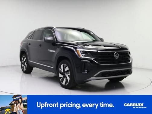 Black 2025 Volkswagen Atlas Cross Sport SEL