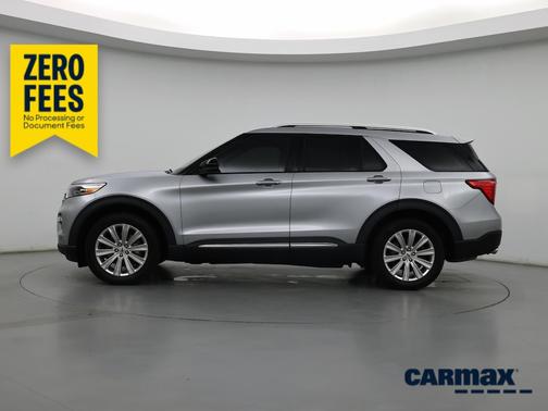 Silver 2020 Ford Explorer Limited