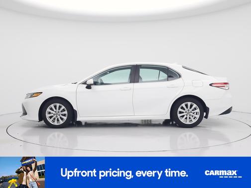 White 2020 Toyota Camry LE