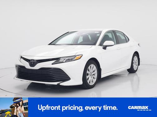 White 2020 Toyota Camry LE