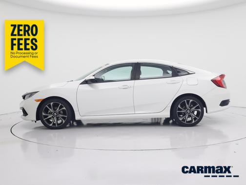 White 2021 Honda Civic Sport