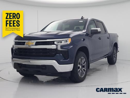 Blue 2023 Chevrolet Silverado 1500 LT
