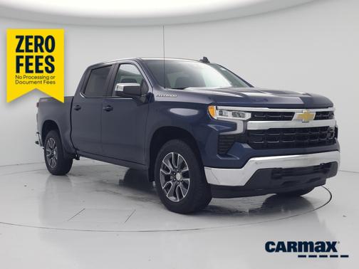 Blue 2023 Chevrolet Silverado 1500 LT