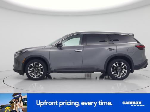 Gray 2023 INFINITI QX60 Luxe