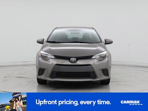 Tan 2015 Toyota Corolla LE