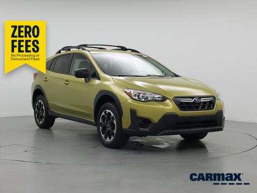 Yellow 2021 Subaru Crosstrek