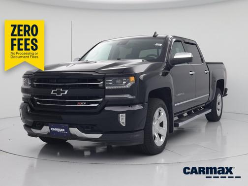 Black 2017 Chevrolet Silverado 1500 LTZ Z71