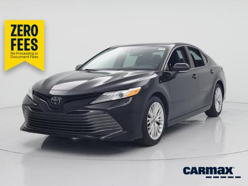 Black 2020 Toyota Camry XLE