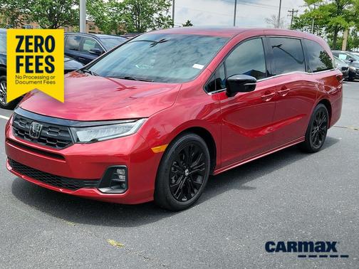Red 2025 Honda Odyssey Sport-L