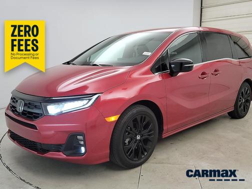 Red 2025 Honda Odyssey Sport-L