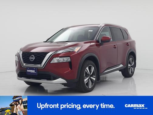 Red 2023 Nissan Rogue Platinum