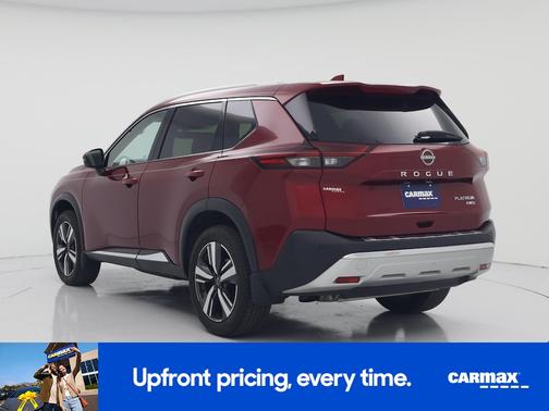 Red 2023 Nissan Rogue Platinum