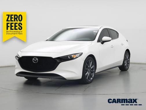 White 2023 Mazda Mazda3 2.5 S Preferred Package