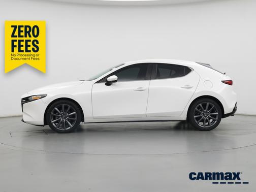 White 2023 Mazda Mazda3 2.5 S Preferred Package