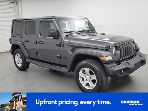 Gray 2022 Jeep Wrangler Unlimited Sport S