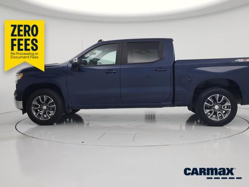 Blue 2023 Chevrolet Silverado 1500 LT