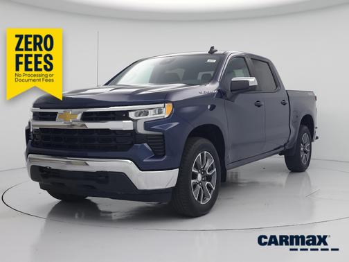 Blue 2023 Chevrolet Silverado 1500 LT