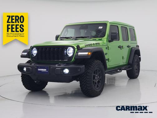 Green 2026 Jeep Wrangler Willy's
