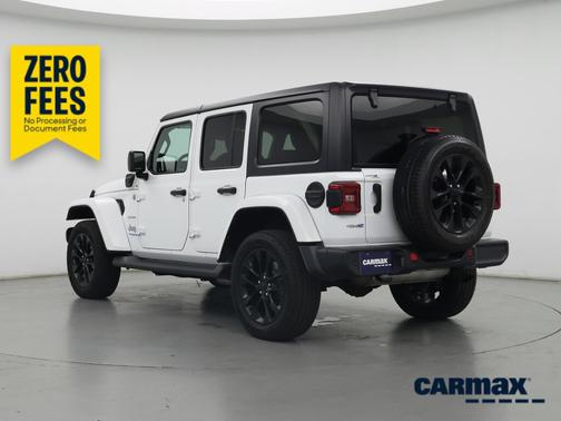 White 2021 Jeep Wrangler Unlimited 4xe Unlimited Sahara