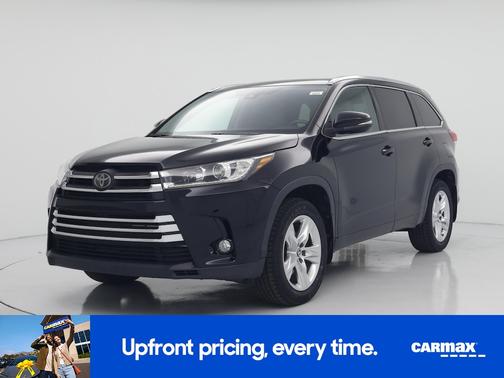 Black 2018 Toyota Highlander Limited