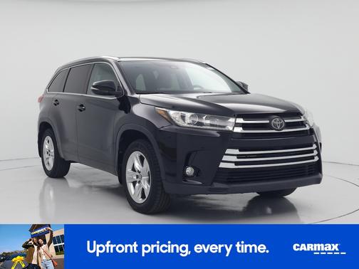 Black 2018 Toyota Highlander Limited