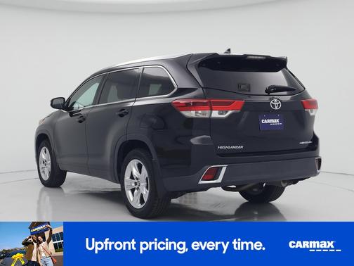 Black 2018 Toyota Highlander Limited