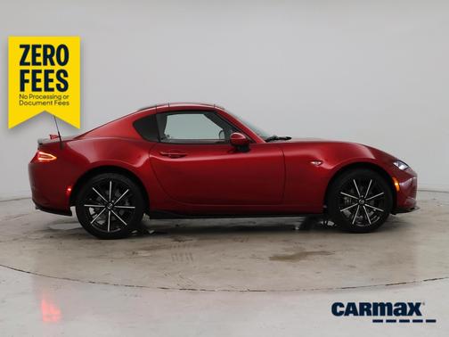 Red 2025 Mazda MX-5 Miata RF Grand Touring