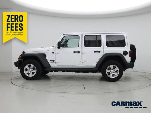 White 2022 Jeep Wrangler Unlimited Sport S