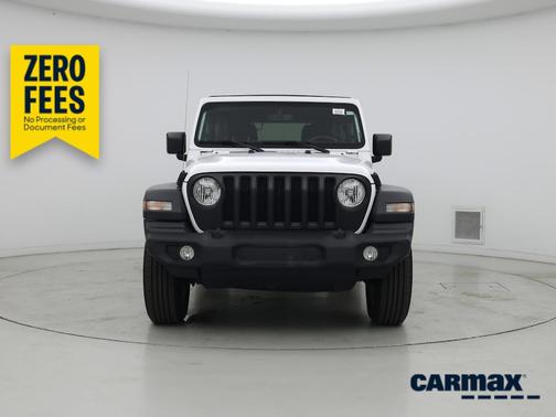 White 2022 Jeep Wrangler Unlimited Sport S