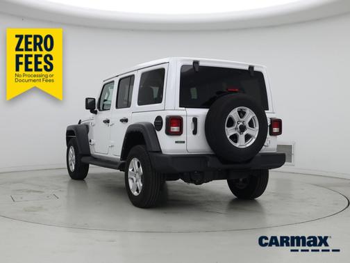 White 2022 Jeep Wrangler Unlimited Sport S