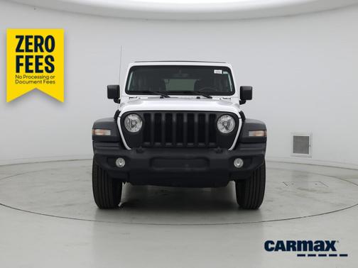 White 2022 Jeep Wrangler Unlimited Sport S