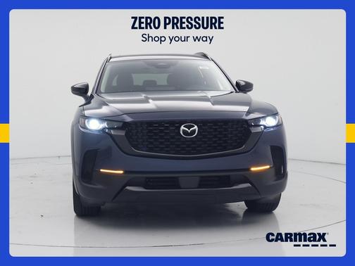 Blue 2025 Mazda CX-50 Hybrid Premium