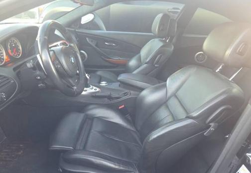 Black 2008 BMW M6 Base