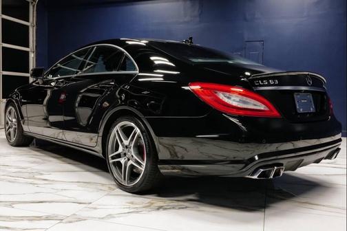 Black 2014 Mercedes-Benz CLS-Class S 4MATIC