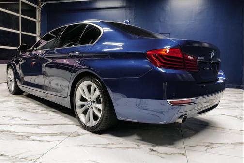 Blue 2015 BMW 535 xDrive