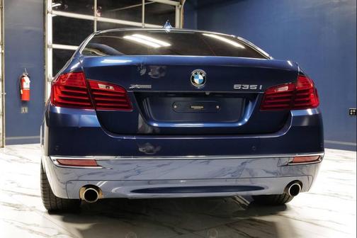 Blue 2015 BMW 535 xDrive