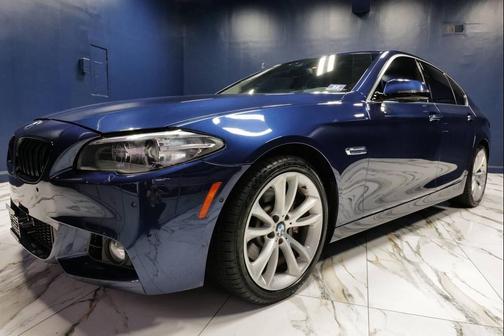 Blue 2015 BMW 535 xDrive