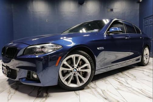 Blue 2015 BMW 535 xDrive