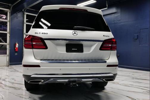 White 2019 Mercedes-Benz GLS 450 4MATIC
