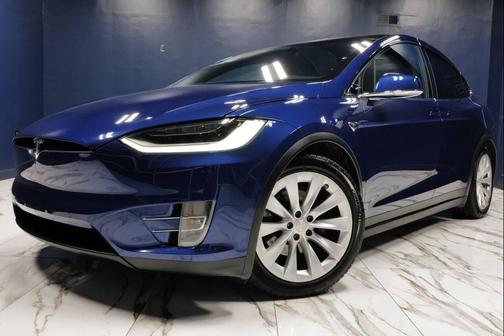 Deep Blue Metallic 2020 Tesla Model X Long Range AWD 4dr SUV